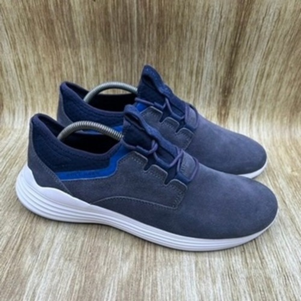 Cole Haan GrandSport Sneaker Mens Size 9 Navy Blue Suede Mesh Lightweight C30424